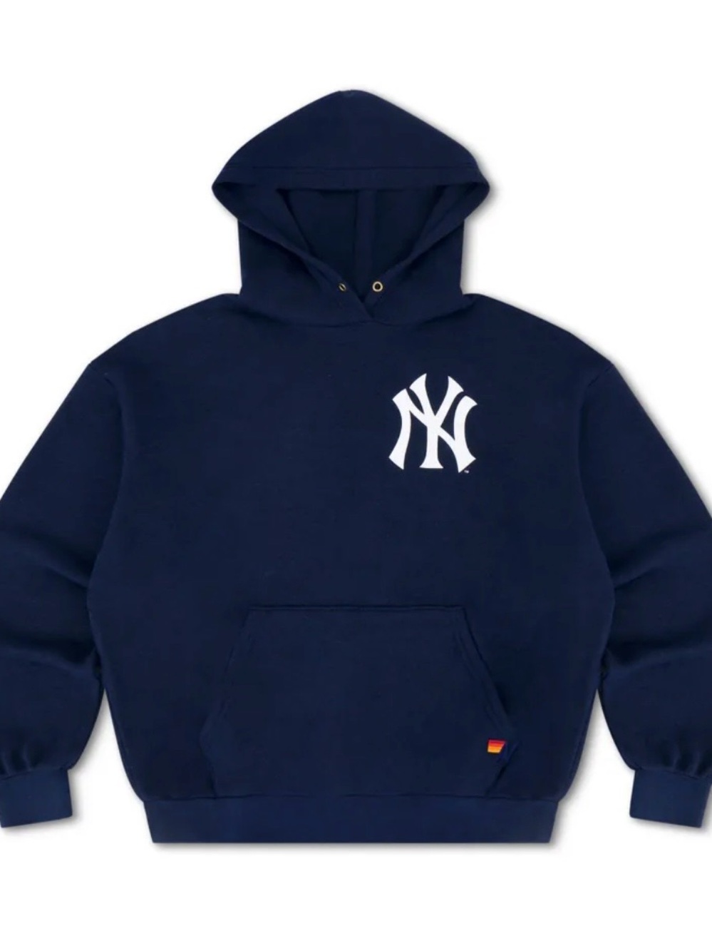 AVIATOR NATION NEW YORK YANKEES 2026 RELAXED PULLOVER HOODIE - NAVY - Picture 3 of 4